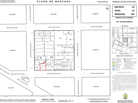 Terreno en Venta en Alta Cordoba, USD 195.000