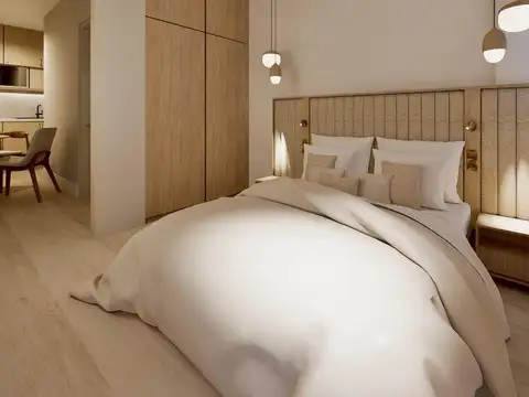 Departamento Monoambiente con 1 baño