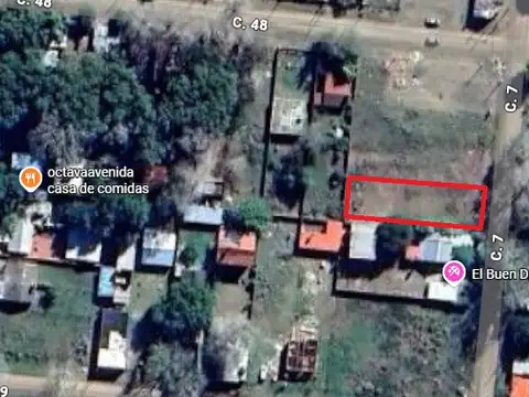 Terreno en venta, calle 7 e 48 y 49, Santa Teresita (160810)