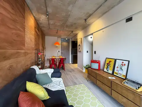 Departamento 2 ambientes con 1 baño