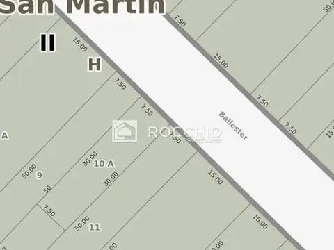 Terreno en Venta de 375,0 m2