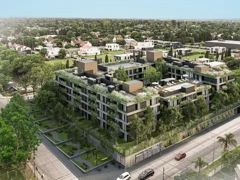 Departamento 2 ambientes con 2 baños