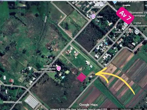 Terreno en Venta 26  mts Frente
