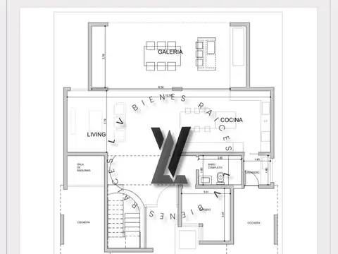 Casa 4 ambientes con 3 baños