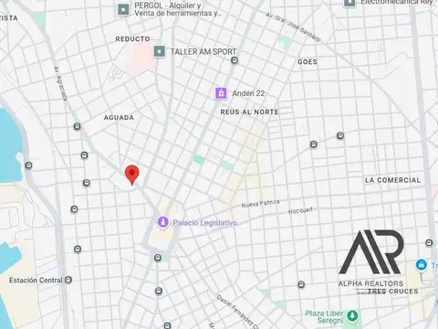 Venta de terreno en Aguada sobre av. Agraciada 100