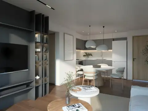 Departamento 3 ambientes con 2 baños