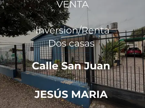 VENTA- DOS CASAS EN UNO- JESUS MARIA