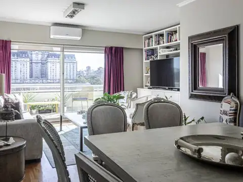 Departamento 2 ambientes con 2 baños