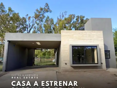 Venta Casa A Estrenar De 3 Dormitorios en Barrio Privado Tejas 4 - Malagueño