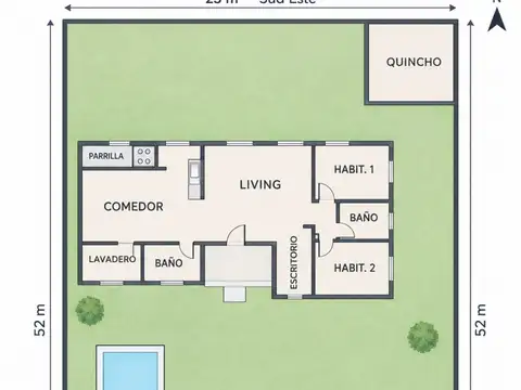 Casa en Venta en Villa de Mayo, USD 215.000