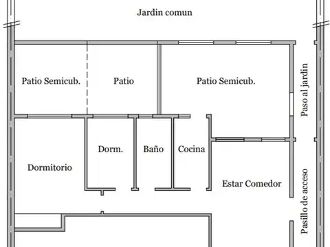 Departamento en Venta de 3 ambientes