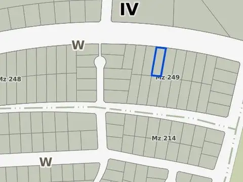 Terreno en Venta 21  mts Frente