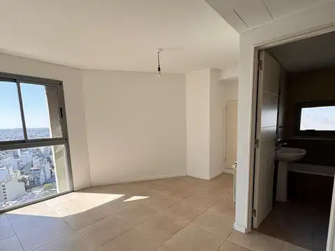 Departamento 2 ambientes con 2 baños