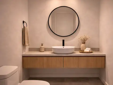Casa 3 ambientes con 2 baños