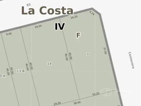 Terreno en Venta en San Clemente del Tuyú, USD 137.000