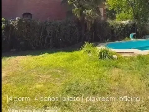 Casa 5 ambientes con 4 baños