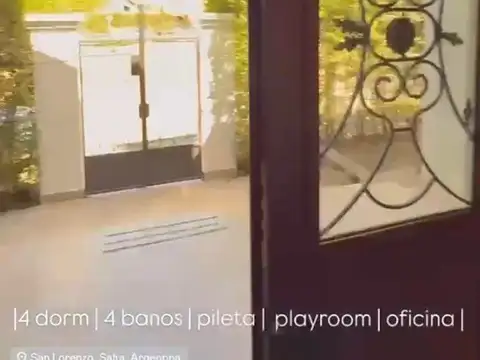 Exc Casa 4 Dor Alq Gal/asad/pileta/jard Belgrano