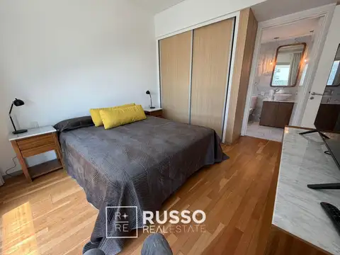 Departamento 2 ambientes con 2 baños
