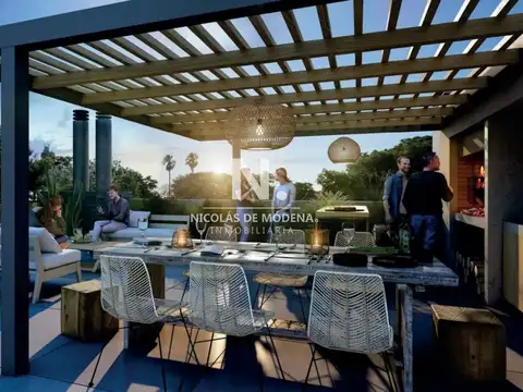 Venta Apartamento de 2 Dormitorios con Parrillero al frente en Malvin. Montevideo