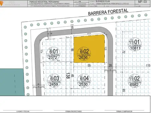 Terreno en Venta en Pergamino, USD 118.620