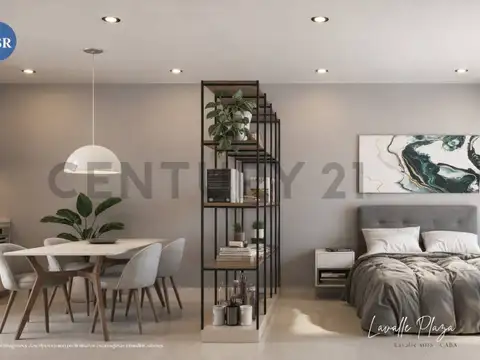 Venta 2 ambientes con terraza propia de 118,90 m2