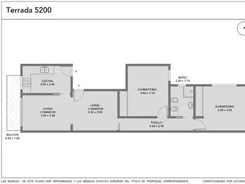 Departamento en Venta de 3 ambientes