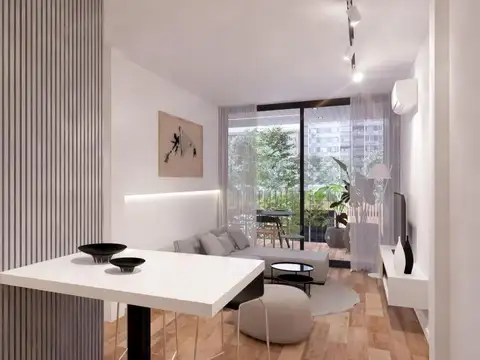 Departamento 2 ambientes con 1 baño