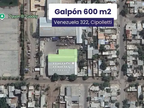 Alquiler de Galpón en Venezuela 322, Cipolletti