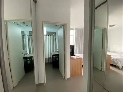 Departamento 2 ambientes con 2 baños