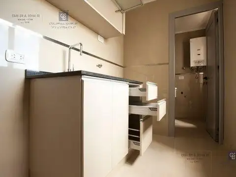 Departamento 2 ambientes con 1 baño