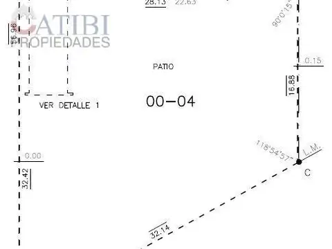 Terreno en Venta de 693,0 m2