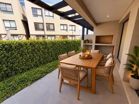 Town Kiri, Nordelta | Dúplex de 3 dormitorios con jardín y parrilla