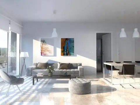 Venta Departamento 2 ambientes balcón aterrazado parrilla Villa del Parque