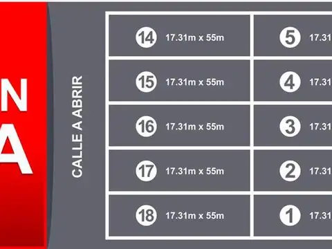 Terreno en Venta en Puerto Gral San Martin, USD 60.000