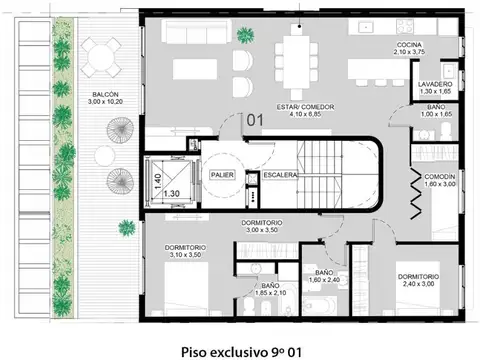 Moreno 1151 2º 01 | Moreno 1100