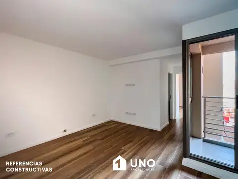 Departamento 2 ambientes con 1 baño