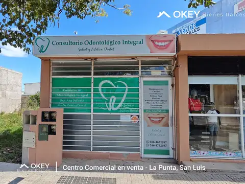 CENTRO COMERCIAL DE CIUDAD LA PUNTA - 5 LOCALES - ESPACIO AEREO CARTEL