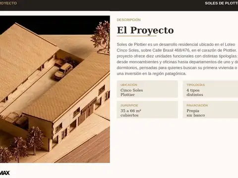 Departamento en Venta de 3 ambientes