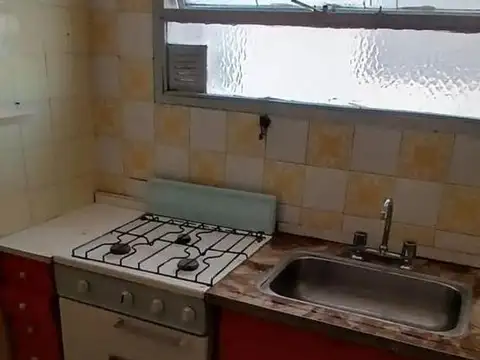 Departamento 2 ambientes con 1 baño