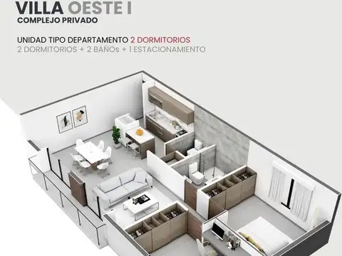 Departamento en Venta en Mendoza, USD 68.000