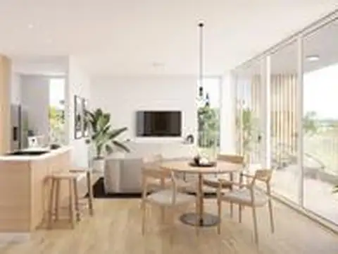 Departamento 3 ambientes con 2 baños