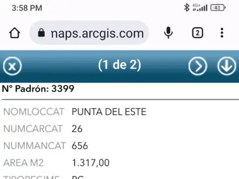 Terreno en Venta en Aidy Grill, USD 1.300.000