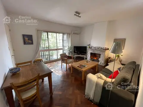 Excelente 3 ambientes con dep/serv, Doble circulación (balcón)