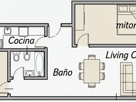 Avenida San Martín 6900, Piso 1