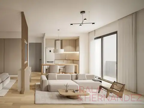 Departamento Monoambiente con 1 baño
