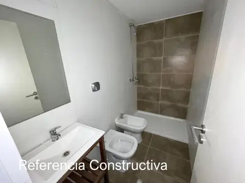 Departamento 2 ambientes con 1 baño