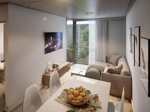 Venta/Financiación Departamento 1 Dormitorio Jardin Y Parrillero. Pichincha