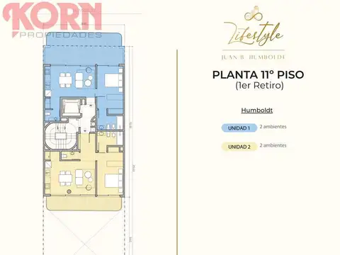 Departamento en Venta de 1 dormitorio