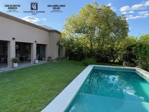 Alquiler Temporario Enero 2026 Casa 6 ambientes con pileta en Barrio Cerrado La Cuesta, Pilar