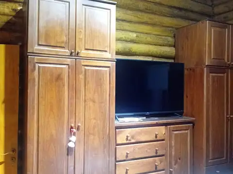 Cabaña Tronco De Madera, 2 Dormitorios, Villaguay